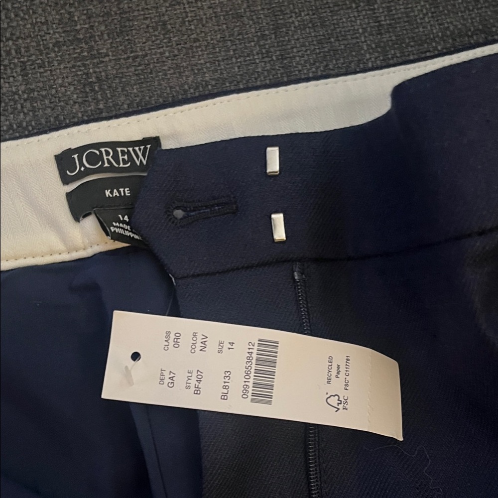 J. Crew Navy Kate Pant